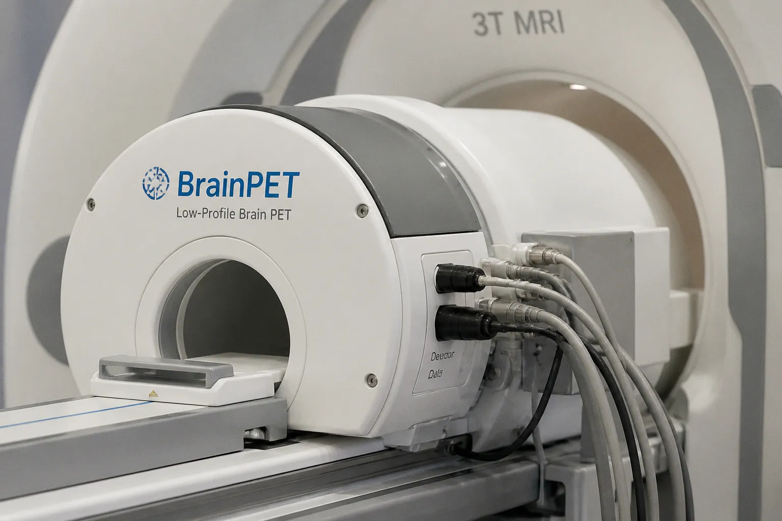 Integrating Spatial Technologies and PET/MRI for Precision Brain Mapping