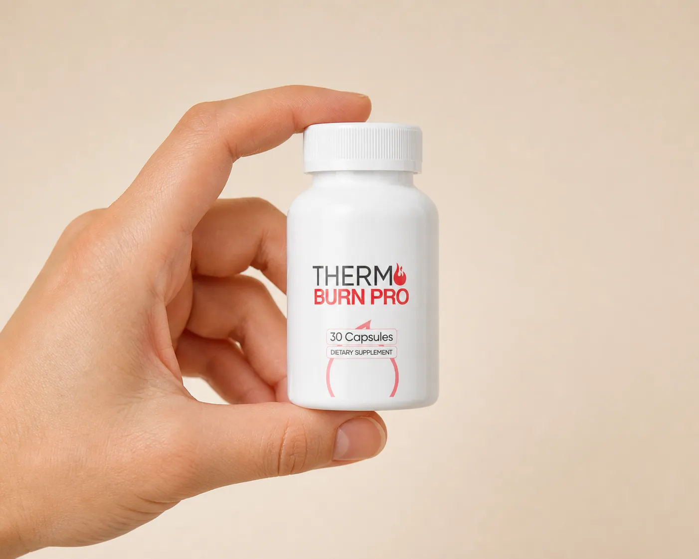 Thermo Burn Pro — the package held in a hand