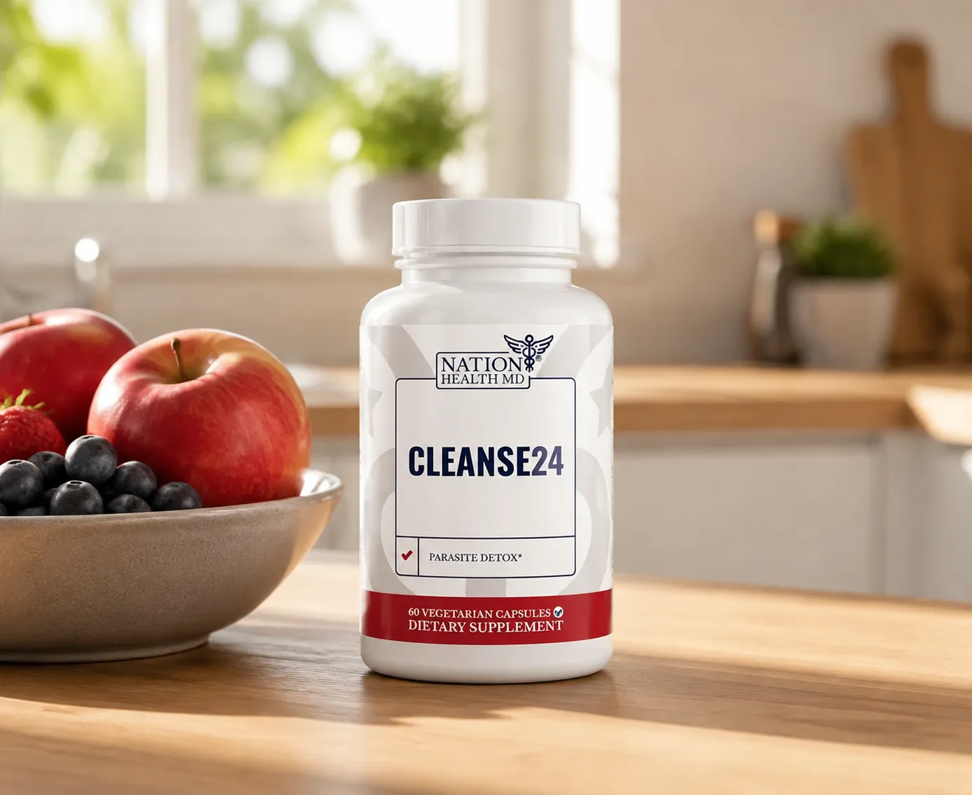 Cleanse 24 VSL — the package in everyday use