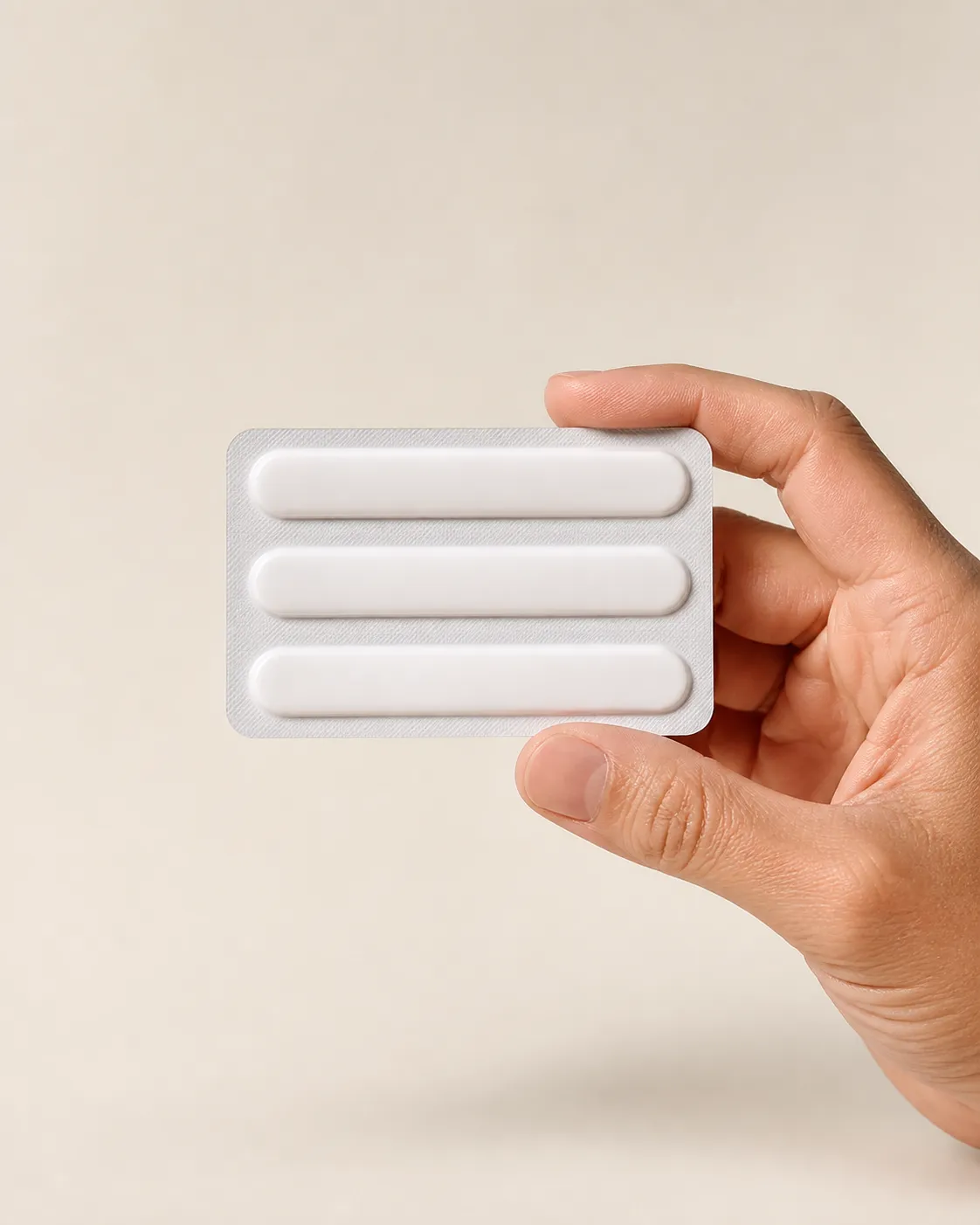 Omnilar — the package held in a hand
