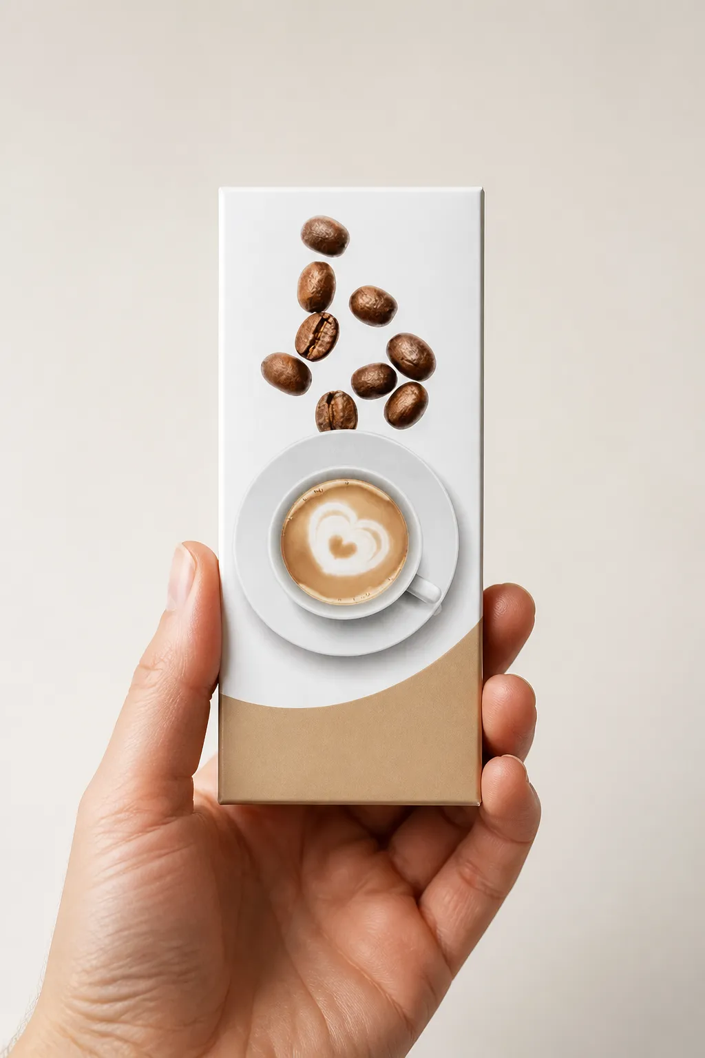FitSpresso — the package held in a hand