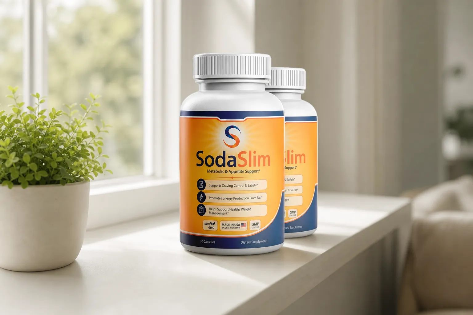 SodaSlim — the package in everyday use