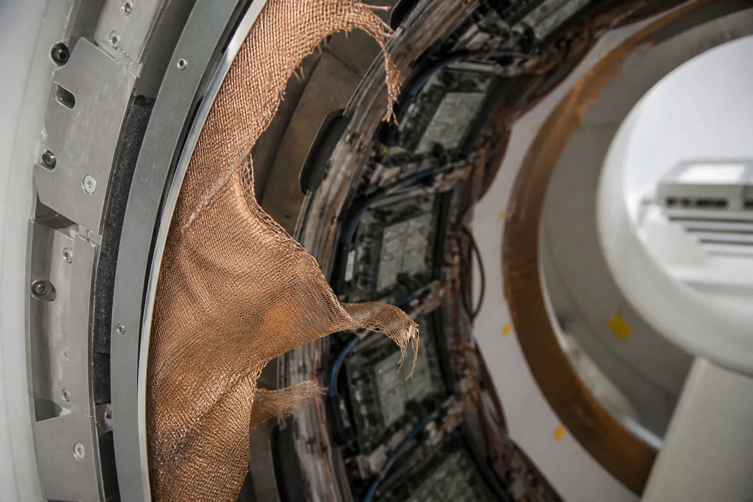 RF interference that blinded a hybrid PET-MRI scan
